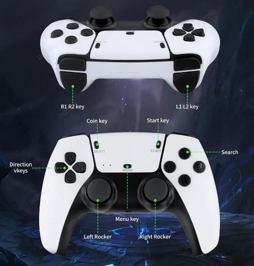 CONSOLE DE JEUX M15 SANS FIL + DE 20000 JEUX INTEGRE – Image 3