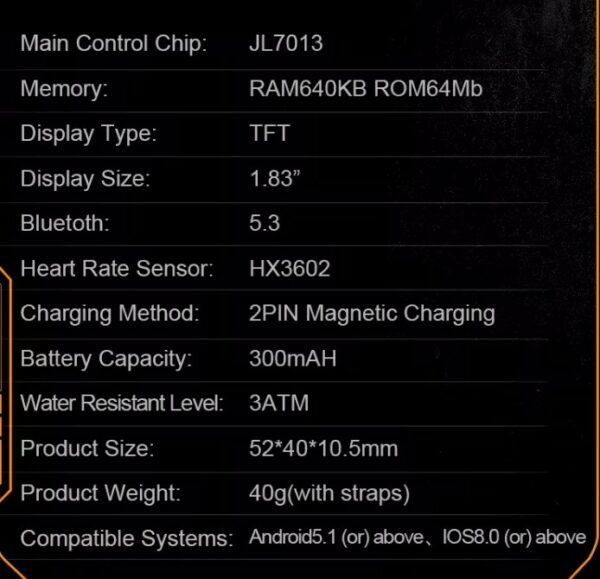 MONTRE CONNECTEE VP73 FULL HD – Image 14