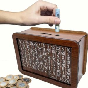 TIRELIRE EN BOIS JAPONAISE