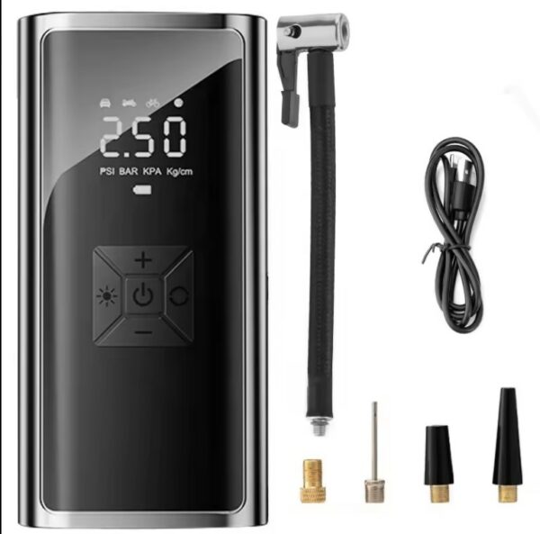 GONFLEUR DE PNEU SANS FIL PORTATIF 12V – Image 2