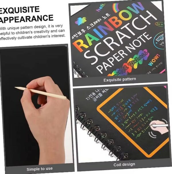 CAHIER DESSIN ARC EN CIEL – Image 4