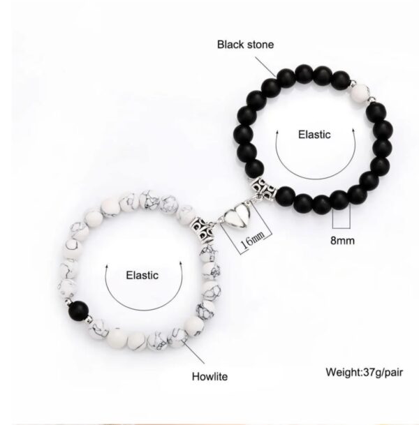 BRACELET COEUR MAGNETIQUE – Image 6