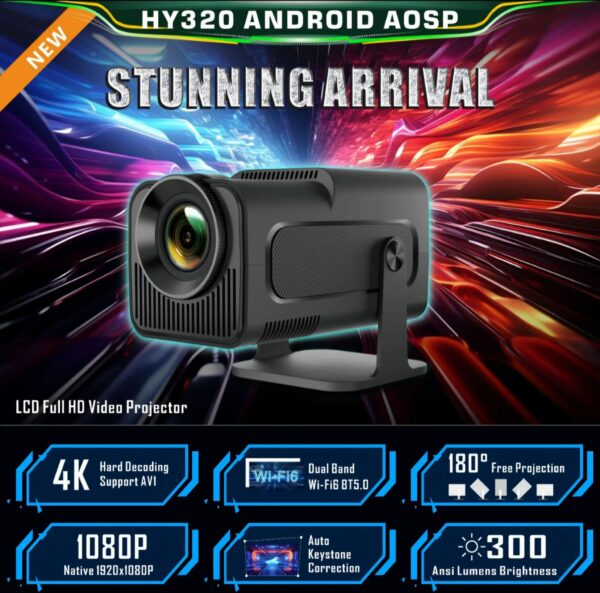 VIDEOPROJECTEUR HY320 PRO FULL HD – Image 4