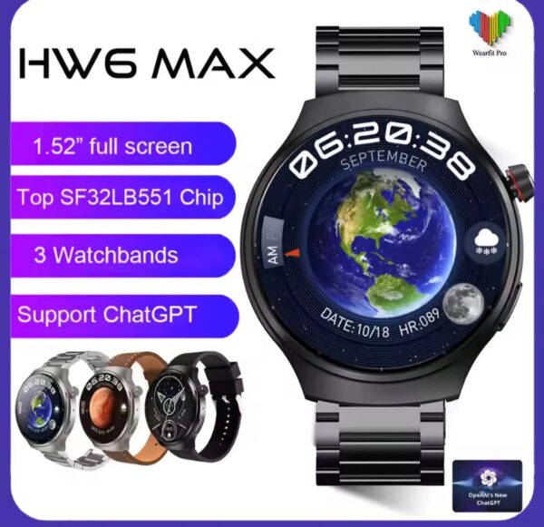 MONTRE CONNECTEE HW6 PRO – Image 3