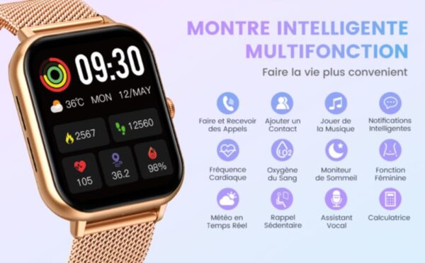 MONTRE CONNECTEE P90 – Image 10
