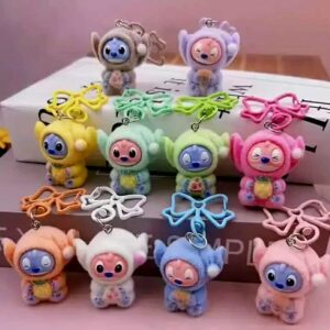 STITCH MINI PORTE CLES TROP MIGNON