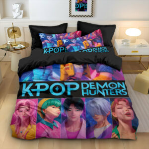 KPOP HOUSSE DE COUETTE + 2 TAIES 135/200  1PLACES